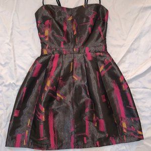 Thin strap modern cocktail dress